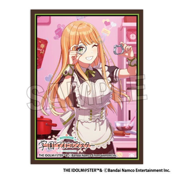 画像1:  【予約商品】  PROOF 学園アイドルマスター イラストスリーブMAT Tame-Lie-One-Step '25バレンタイン 紫雲清夏(80枚入り) 【26年1月発売】 (1)