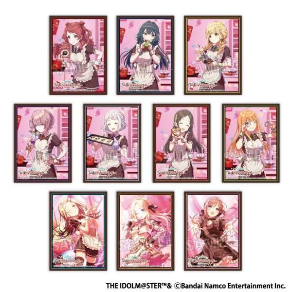 画像2:  【予約商品】  PROOF 学園アイドルマスター イラストスリーブMAT ハッピーミルフィーユ  篠澤 広(80枚入り) 【26年1月発売】 (2)