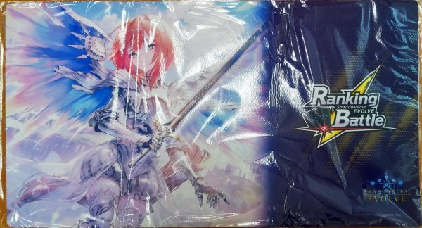 画像2: Shadowverse EVOLVE 公式ラバーマット Ranking battle エリアランキング上位報酬《大いなる熾天使・ラピス》 ラバーマット (2)