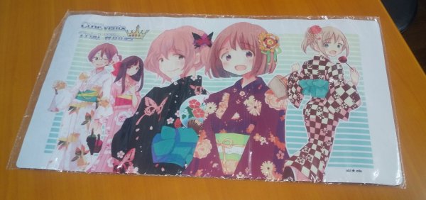 画像2:  【倉庫在庫】 CtBEvents Trial Winner ラバーマット（秋★枝 先生・着物） (2)