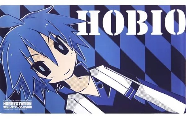 画像1: ホビーステーション オリジナルプレイマット HOBIO(ホビオ) 夏キャン2012（原田たけひと 先生）  #MC (1)