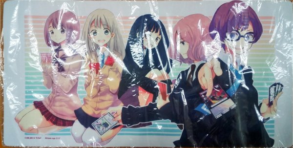 画像1:  【倉庫在庫】 CtBL2014 Trial dream egg LLC ラバーマット（秋★枝 先生・学生服） (1)
