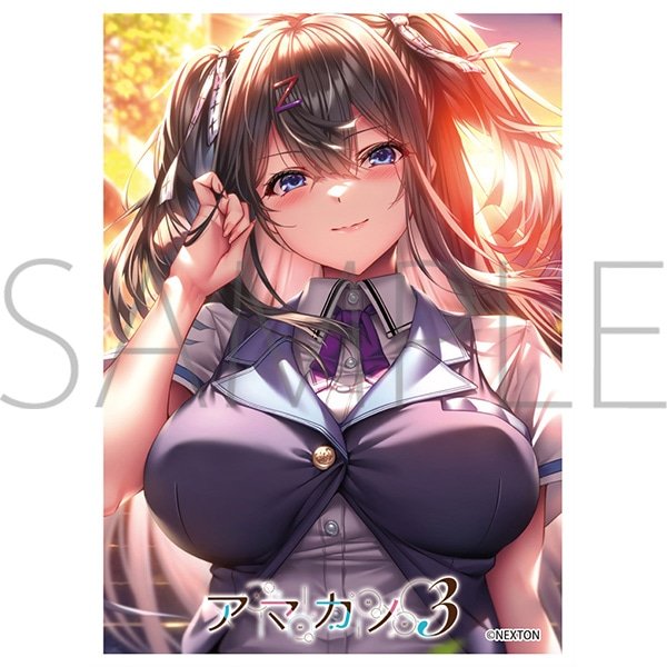 画像1:  【予約商品】  きゃらスリーブコレクション マットシリーズ　ネクストン　アマカノ3　鴻さゆみ(MT2282)（65枚入り） 【26年1月23日発売】 (1)