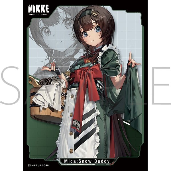 画像1:  【予約商品】  きゃらスリーブコレクション マットシリーズ　勝利の女神:NIKKE　「ミカ：スノーバディ」(No.MT2193)（65枚入り） 【26年1月23日発売】 (1)
