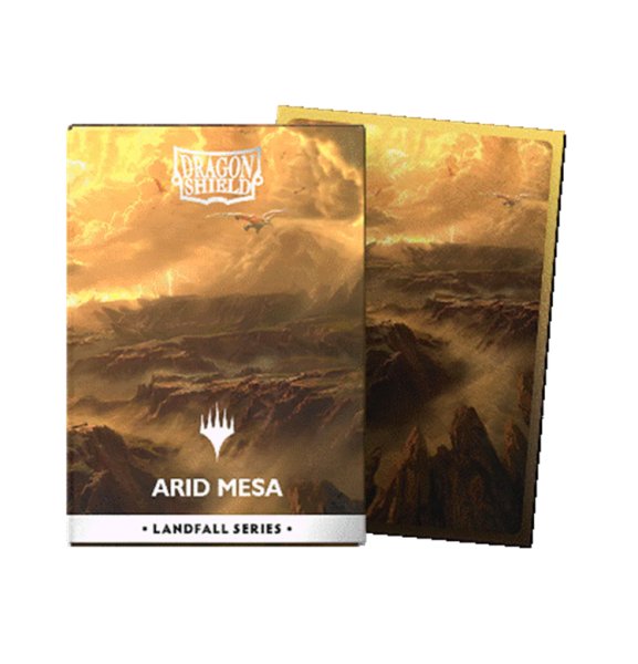 画像1:  【予約商品】  AT-16502 Landfall Series - Arid Mesa License Sleeves - Standard size（100枚入り） 【26年1月発売】    (1)