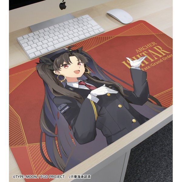 画像2:  【予約商品】  アルマビアンカ　『Fate/Grand Order』 イシュタル 推し旅コラボver. マルチデスクマット 【26年1月下旬発売】    (2)