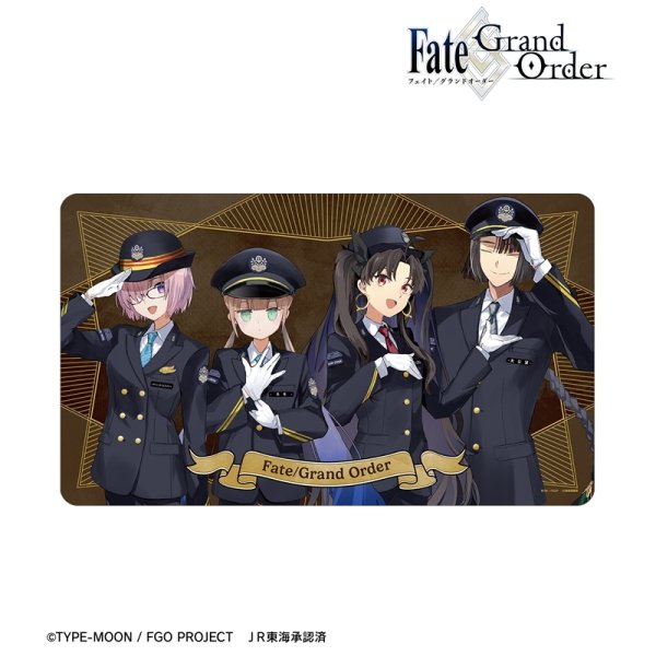 画像1:  【予約商品】  アルマビアンカ　『Fate/Grand Order』 集合 推し旅コラボver. マルチデスクマット 【26年1月下旬発売】    (1)