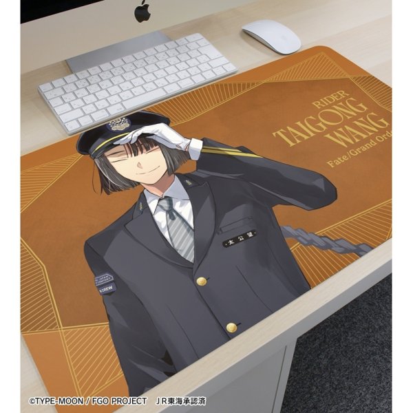 画像2:  【予約商品】  アルマビアンカ　『Fate/Grand Order』 太公望 推し旅コラボver. マルチデスクマット 【26年1月下旬発売】    (2)