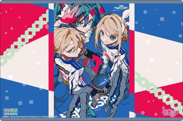 画像1:  【予約商品】  ブシロード ラバーマットコレクション V2 Vol.1912　『レーシングミク 2025Ver.』応援イラスト Round2 FUJI 【25年12月26日発売】    (1)