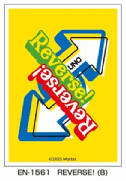 画像1:  【予約商品】  UNO™　キャラクタースリーブ REVERSE! (B) (EN-1561）（65枚入り） 【26年2月27日発売】 (1)