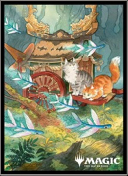 画像1:  【予約商品】  マジック：ザ・ギャザリング プレイヤーズカードスリーブ MTGS-354 『Adventures of the Little Witch』 《エシカの戦車》（80枚入り） 【26年2月27日発売】    (1)