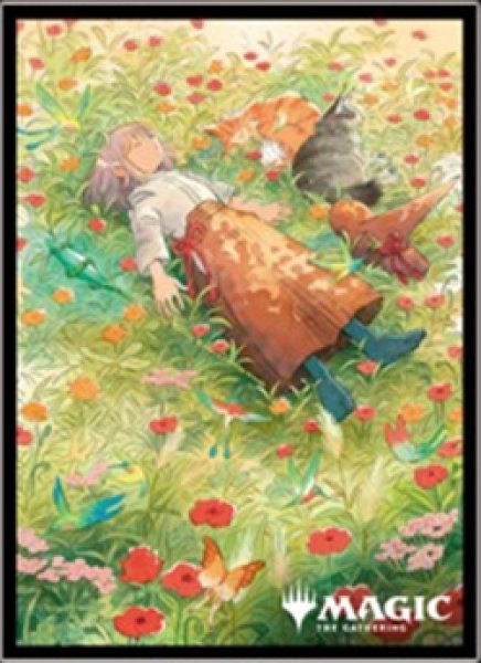 画像1:  【予約商品】  マジック：ザ・ギャザリング プレイヤーズカードスリーブ MTGS-356 『Adventures of the Little Witch』 《静寂》（80枚入り） 【26年2月27日発売】    (1)