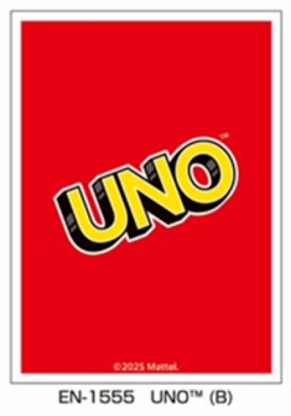 画像1:  【予約商品】  UNO™　キャラクタースリーブ UNO™ (B) (EN-1555）（65枚入り） 【26年2月27日発売】 (1)