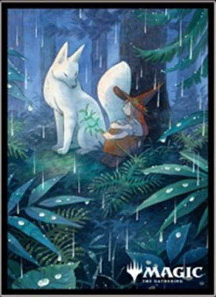 画像1:  【予約商品】  マジック：ザ・ギャザリング プレイヤーズカードスリーブ MTGS-353 『Adventures of the Little Witch』 《秘密のランデブー》（80枚入り） 【26年2月27日発売】    (1)