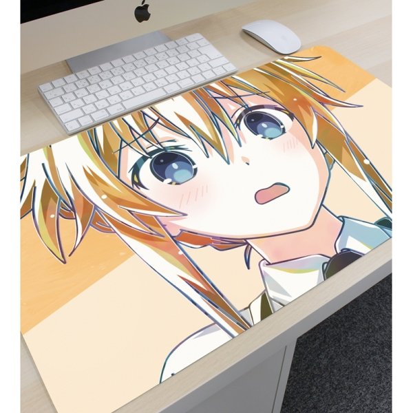 画像2:  【予約商品】  アルマビアンカ　アニメ「デート・ア・ライブV」 八舞耶倶矢 Ani-Art 第2弾 マルチデスクマット 【26年2月中旬発売】 (2)