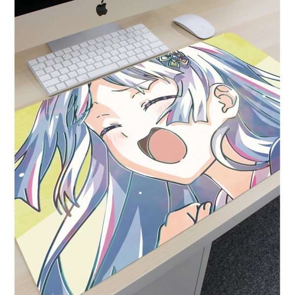 画像2:  【予約商品】  アルマビアンカ　アニメ「デート・ア・ライブV」 誘宵美九 Ani-Art 第2弾 マルチデスクマット 【26年2月中旬発売】 (2)