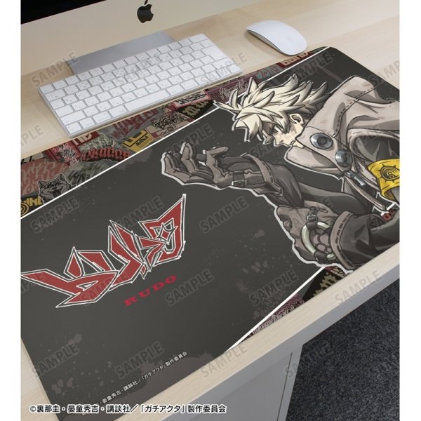 画像2:  【予約商品】  アルマビアンカ　TVアニメ『ガチアクタ』 ルド マルチデスクマット 【26年2月中旬発売】 (2)
