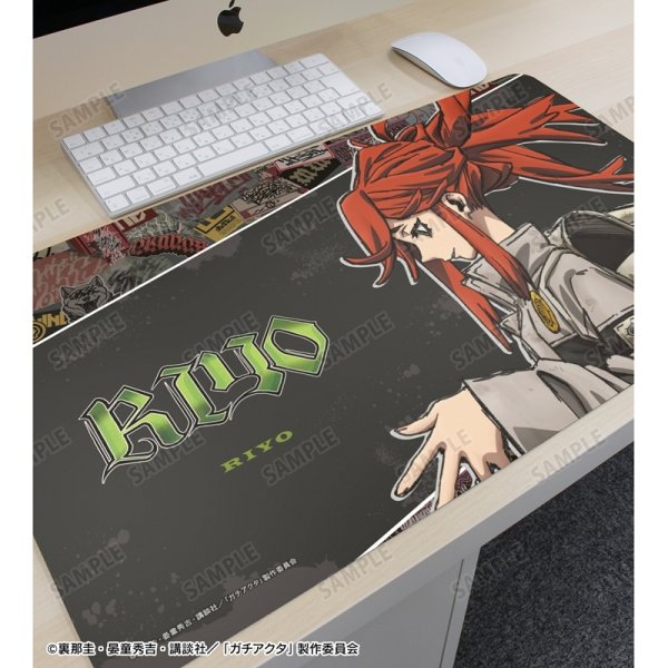 画像2:  【予約商品】  アルマビアンカ　TVアニメ『ガチアクタ』 リヨウ マルチデスクマット 【26年2月中旬発売】 (2)