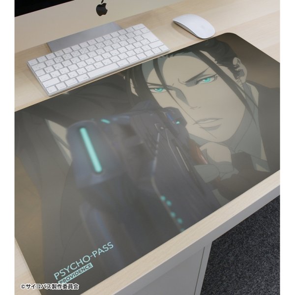 画像2:  【予約商品】  アルマビアンカ　劇場版 PSYCHO-PASS サイコパス PROVIDENCE 宜野座 伸元 場面写マルチデスクマット 【26年2月中旬発売】 (2)