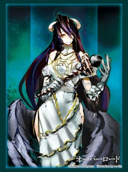 画像1:  【予約商品】  ブシロード スリーブコレクション ハイグレード Vol.5036　オーバーロード『アルベド』原作ver.（75枚入り） 【26年2月27日発売】 (1)