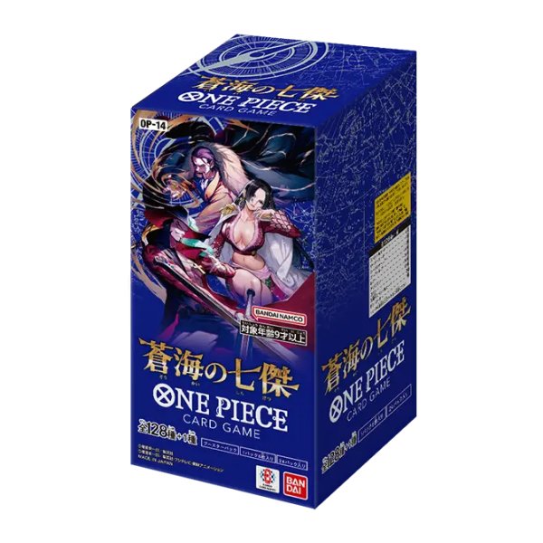 画像1: ONE PIECEカードゲーム 蒼海の七傑【OP-14】 BOX（24パック入り）    (1)