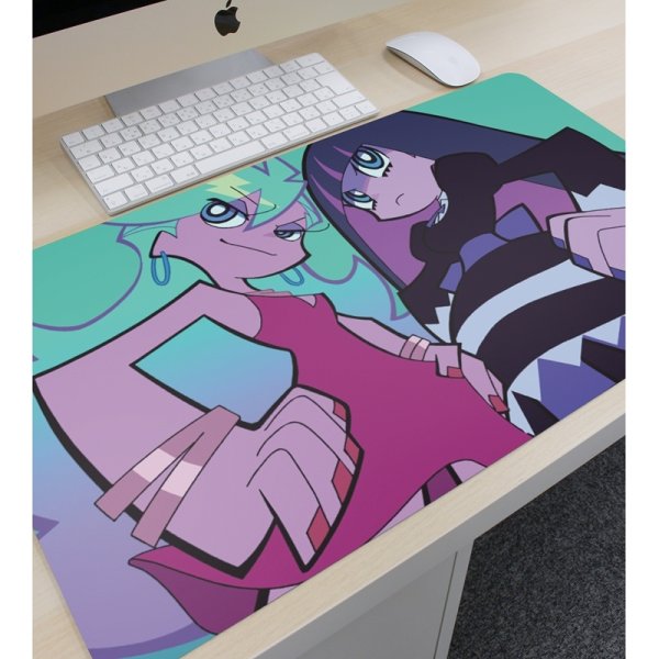 画像2:  【予約商品】  アルマビアンカ　『New PANTY ＆ STOCKING with GARTERBELT』 パンティ&ストッキング 場面写マルチデスクマット 【26年2月上旬発売】    (2)