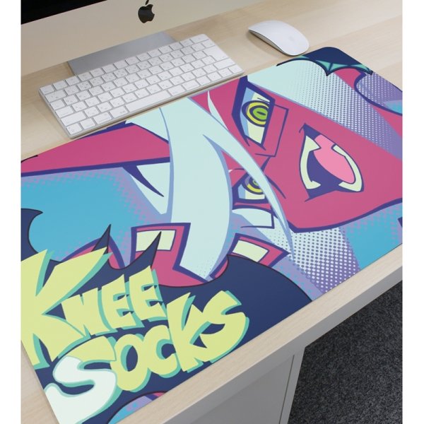 画像2:  【予約商品】  アルマビアンカ　『New PANTY ＆ STOCKING with GARTERBELT』 ニーソックス 場面写マルチデスクマット 【26年2月上旬発売】    (2)