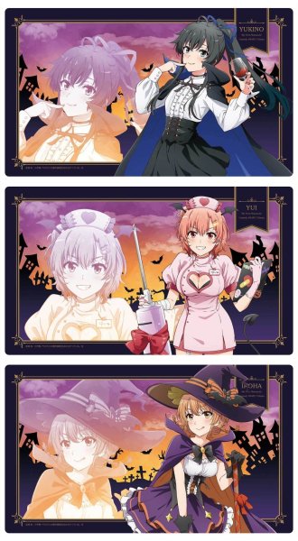 画像2:  【予約商品】  エムズファクトリー　やはり俺の青春ラブコメはまちがっている。完【描き下ろし】ラバーマット　雪ノ下雪乃(ハロウィン) 【26年2月発売】 (2)