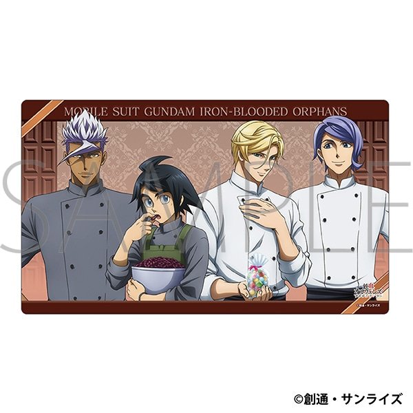 画像1:  【予約商品】  ムービック 「機動戦士ガンダム 鉄血のオルフェンズ」　マルチプレイマット／Patissier Style 【26年2月28日発売】 (1)