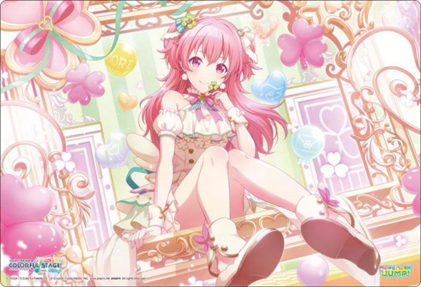 画像1:  【予約商品】  ブシロード ラバーマットコレクション V2 Vol.1926　プロジェクトセカイ カラフルステージ！ feat. 初音ミク『桃井 愛莉』 【26年2月6日発売】 (1)