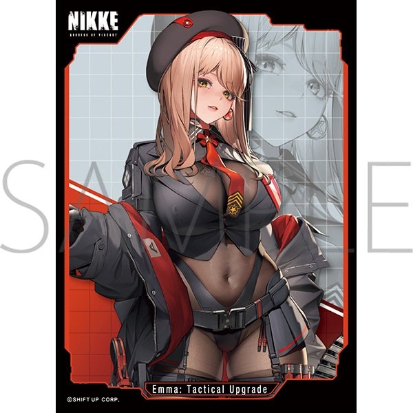 画像1:  【予約商品】  きゃらスリーブコレクション マットシリーズ　勝利の女神:NIKKE「エマ：タクティカル・アップ」(No.MT2296)（65枚入り） 【26年2月13日発売】 (1)