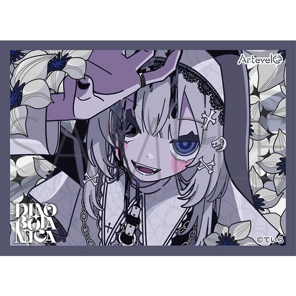 画像1:  【予約商品】  Artevelo　カードスリーブ　ていら　「clematis」（art-006）（65枚入り） 【26年2月13日発売】 (1)