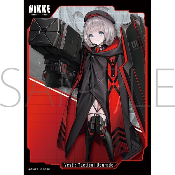 画像1:  【予約商品】  きゃらスリーブコレクション マットシリーズ　勝利の女神:NIKKE「ベスティー：タクティカル・アップ」(No.MT2295)（65枚入り） 【26年2月13日発売】 (1)