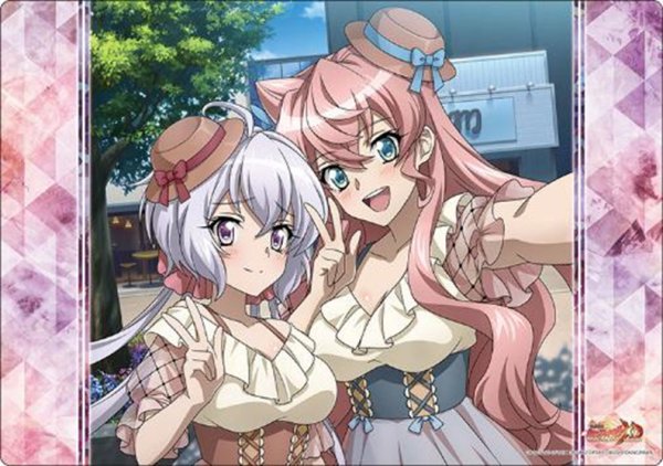 画像1:  【予約商品】  ブシロード ラバーマットコレクション V2 Vol.1928　戦姫絶唱シンフォギアXD UNLIMITED『クリス&マリア』 【26年2月13日発売】 (1)