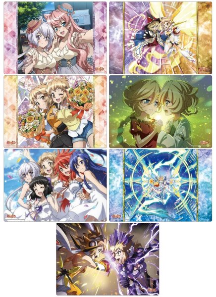 画像2:  【予約商品】  ブシロード ラバーマットコレクション V2 Vol.1933　戦姫絶唱シンフォギアXD UNLIMITED『響&未来』バーニング・エクスドライブアンリミテッドギアver. 【26年2月13日発売】 (2)