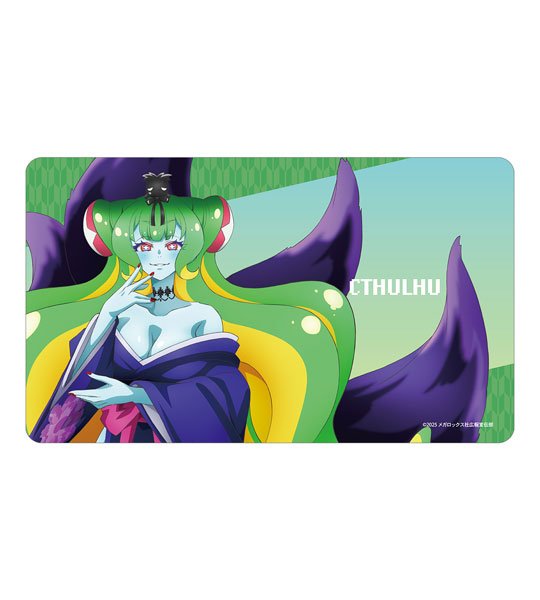 画像1:  【予約商品】  アルマビアンカ　TVアニメ「ネクロノミ子のコズミックホラーショウ」 描き下ろし クトゥルフ 妖怪ハンターver. マルチデスクマット 【26年2月下旬発売】 (1)