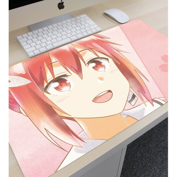 画像2:  【予約商品】  アルマビアンカ　結城友奈は勇者である -大満開の章- 結城友奈 Ani-Art aqua label 第2弾 マルチデスクマット ver.A 【26年3月中旬発売】 (2)