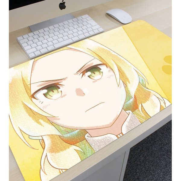 画像2:  【予約商品】  アルマビアンカ　結城友奈は勇者である -大満開の章- 犬吠埼風 Ani-Art aqua label 第2弾 マルチデスクマット ver.B 【26年3月中旬発売】 (2)