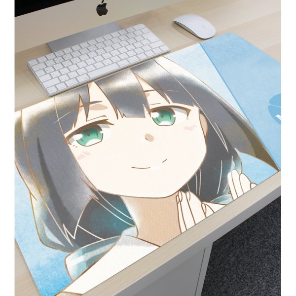 画像2:  【予約商品】  アルマビアンカ　結城友奈は勇者である -大満開の章- 東郷美森 Ani-Art aqua label 第2弾 マルチデスクマット ver.A 【26年3月中旬発売】 (2)