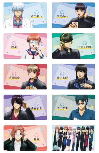 画像3:  【予約商品】  アルマビアンカ　3年Z組銀八先生 描き下ろし 集合 ヘッドフォンver. マルチデスクマット 【26年3月下旬発売】    (3)