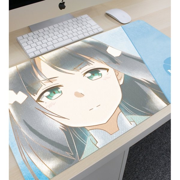 画像2:  【予約商品】  アルマビアンカ　結城友奈は勇者である -大満開の章- 東郷美森 Ani-Art aqua label 第2弾 マルチデスクマット ver.B 【26年3月中旬発売】 (2)