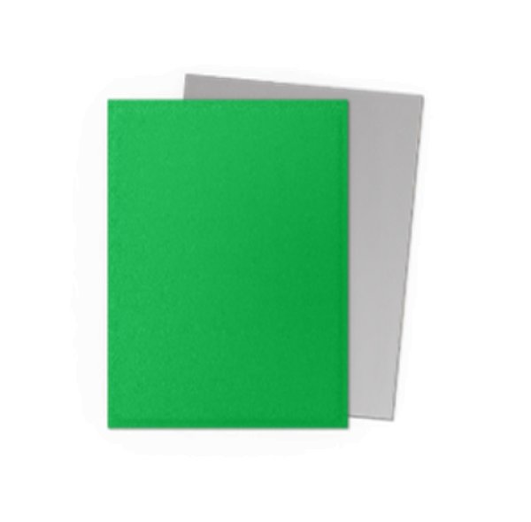 画像1:  【予約商品】  AT-15073　Apple Green & Silver　Sleeves - Standard size - Matte Dual アップルグリーン&シルバー　スリーブ　スタンダードサイズ　マットデュアル（100枚入り） 【26年2月下旬発売】 (1)