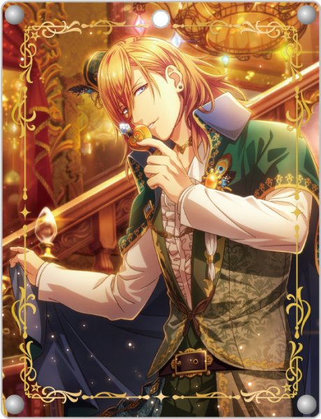 画像1:  【予約商品】  うたの☆プリンスさまっ♪ Shining Live　アクリルカードフレームキーホルダー「神宮寺レン」 【26年4月23日発売】    (1)