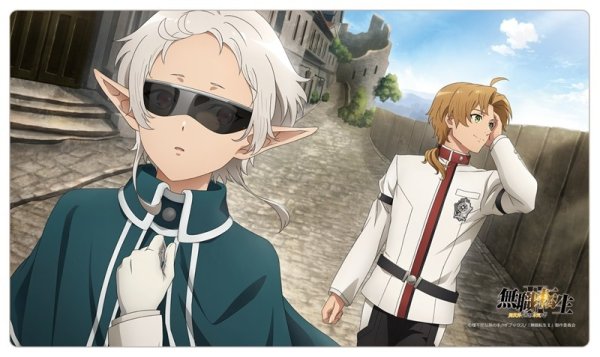 画像1:  【予約商品】  エムズファクトリー　無職転生II 〜異世界行ったら本気だす〜ラバーマット ルーデウス＆フィッツ 【26年2月発売】 (1)