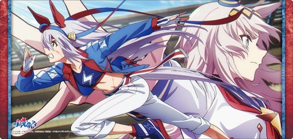 画像1:  【予約商品】  ブシロード ラバーマットコレクション V2 Vol.1939　アニメ『ウマ娘 シンデレラグレイ』「オグリキャップ&タマモクロス」Part.2 【26年2月13日発売】 (1)