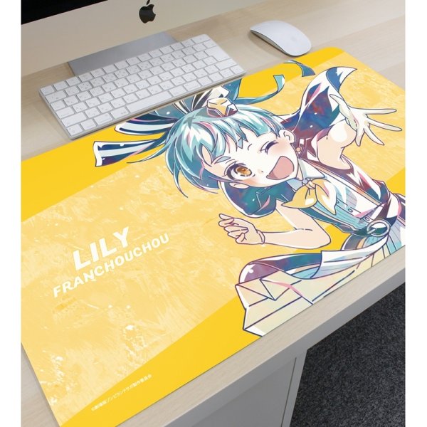 画像2:  【予約商品】  アルマビアンカ　劇場版『ゾンビランドサガ ゆめぎんがパラダイス』 星川 リリィ Ani-Art マルチデスクマット 【26年3月中旬発売】 (2)