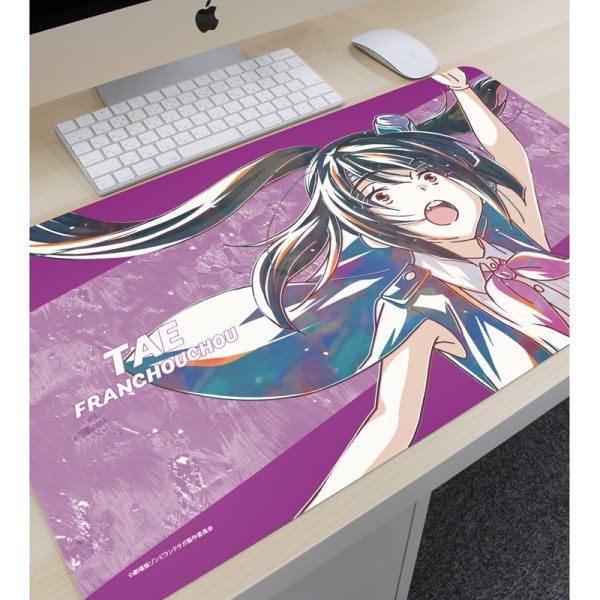 画像2:  【予約商品】  アルマビアンカ　劇場版『ゾンビランドサガ ゆめぎんがパラダイス』 山田 たえ Ani-Art マルチデスクマット 【26年3月中旬発売】 (2)