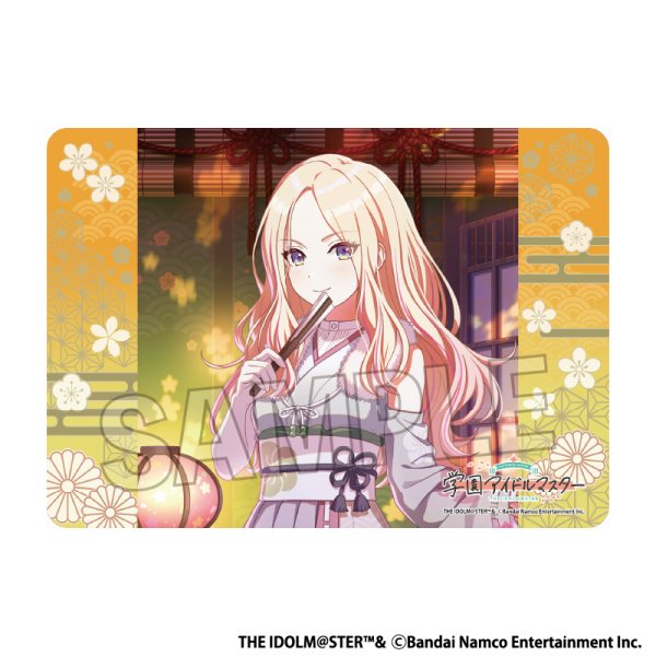 画像1:  【予約商品】  PROOF 学園アイドルマスター イラストプレイマットNT 小さな野望 '25ひな祭り 十王星南 【26年3月発売】 (1)