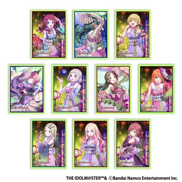 画像2:  【予約商品】  PROOF 学園アイドルマスター イラストスリーブMAT clumsy trick '25ひな祭り 姫崎莉波（80枚入り） 【26年3月発売】 (2)