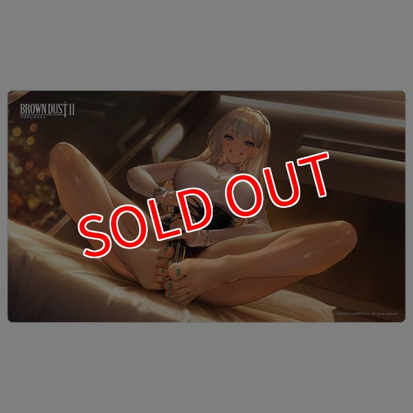 画像1:  【予約商品】  カーテン魂　ブラウンダスト2　ラバーマット（ネブリス／新入社員） 【26年4月中旬発売】    (1)